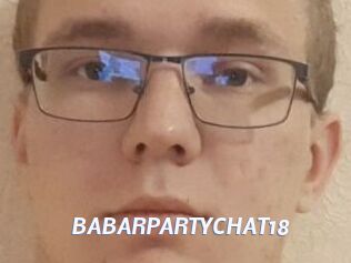 BABARPARTYCHAT18