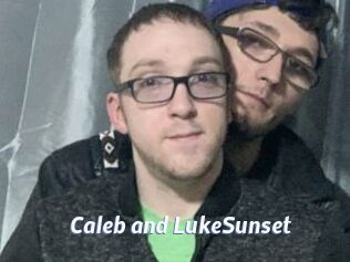 Caleb_and_LukeSunset